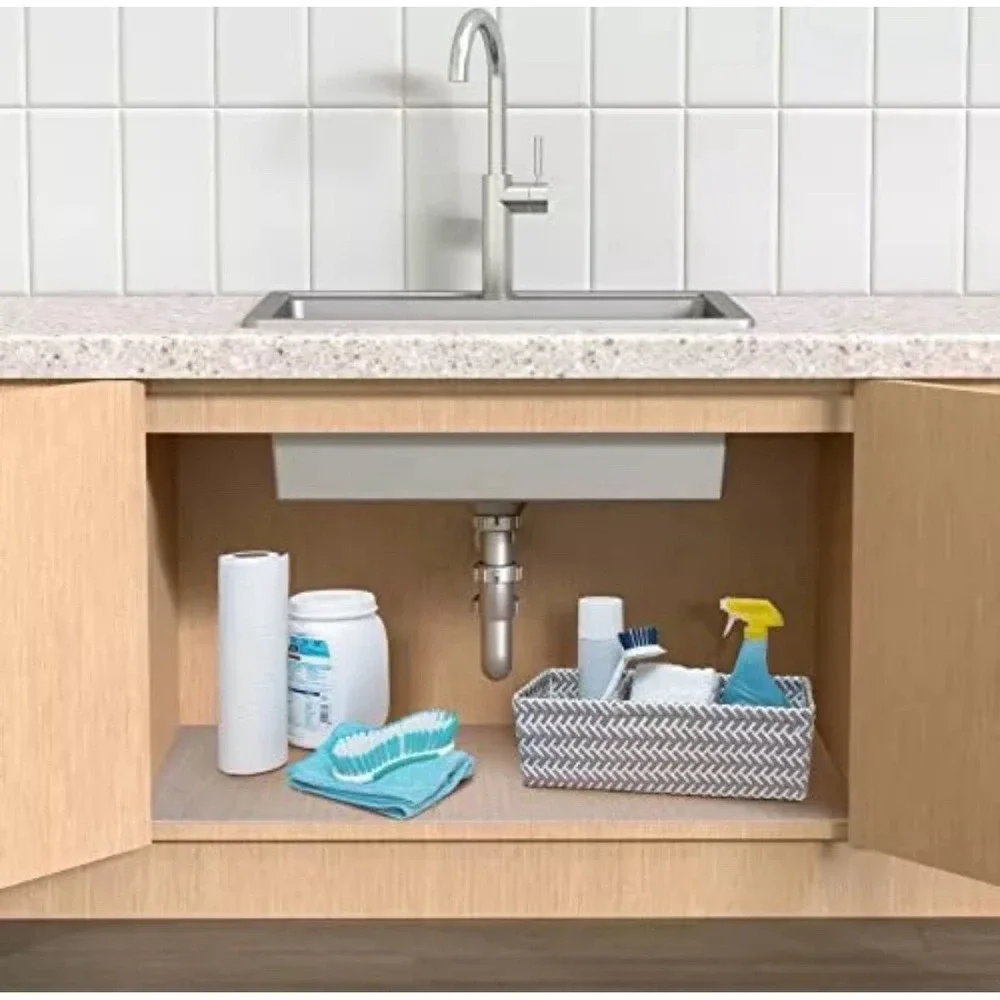 Con-Tact Brand Non-Adhesive Under Sink Mat, 24-Inches by 48-Inch, Clear